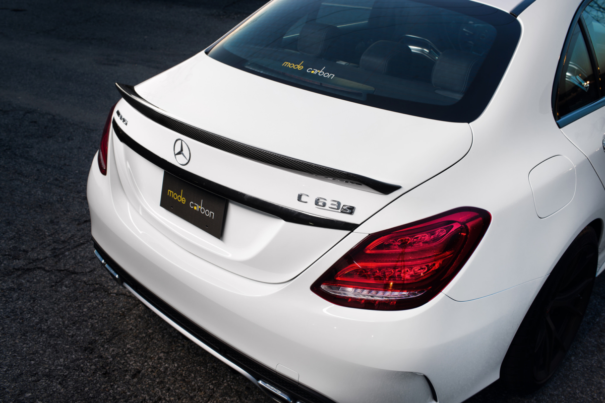 Mercedes Benz C63 Amg Mode Carbon Boot Lid Spoiler Lifeonwheels Shop